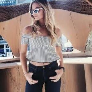 English Factory Crop Top in size small!